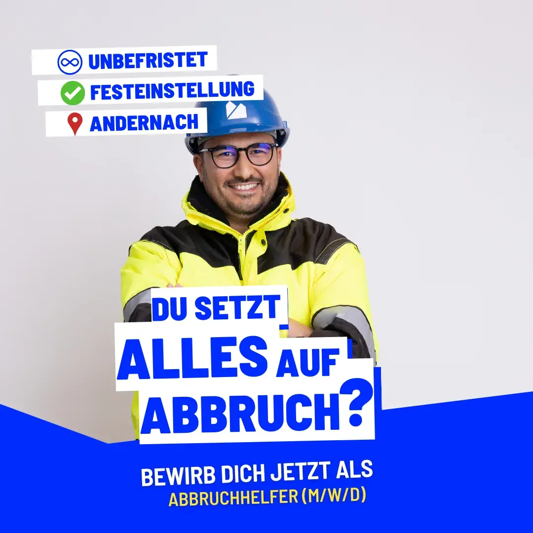 Van den Berg Gruppe: Meta Ads für Baggerfahrer, Abbruchhelfer und Bürokräfte